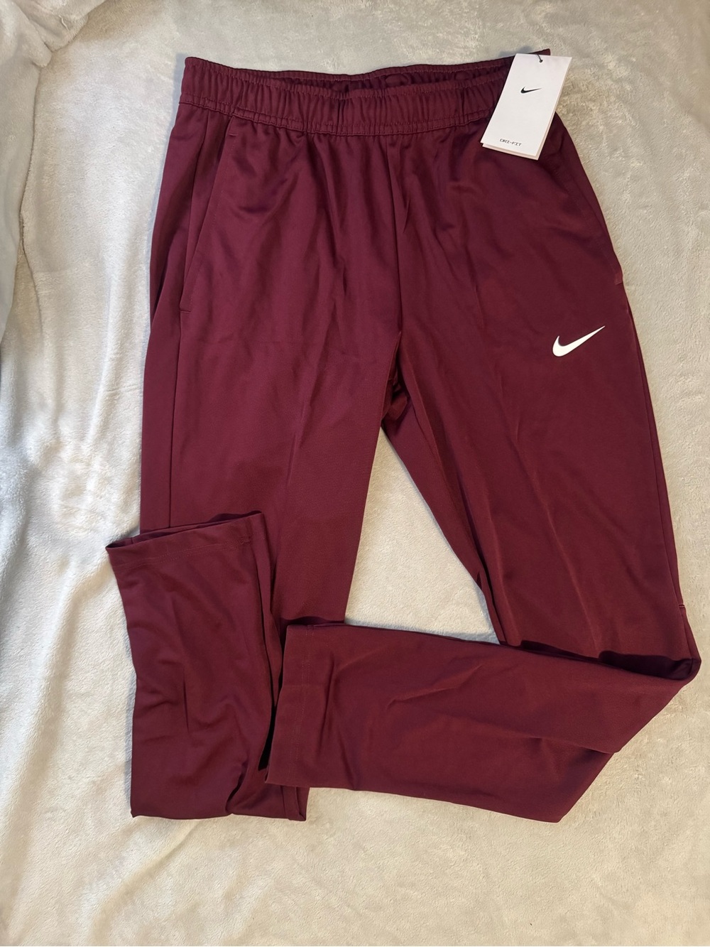 Nike Burgundy Dri-FIT Performance Pants